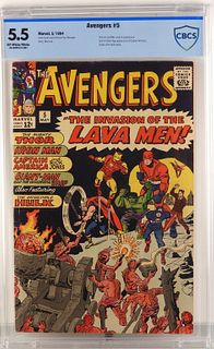 Marvel Comics Avengers #5 CBCS 5.5
