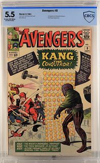 Marvel Comics Avengers #8 CBCS 5.5