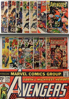 14PC Marvel Comics Avengers #28-#129 & KS #1