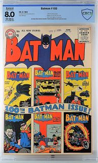 DC Comics Batman #100 CBCS 8.0