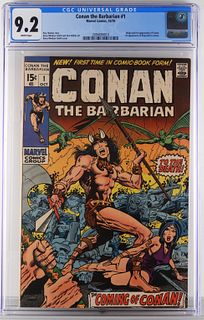 Marvel Comics Conan the Barbarian #1 CGC 9.2
