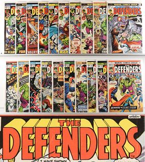 49PC Marvel Comics Defenders #2-#50 Complete Run
