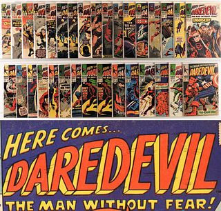 32PC Marvel Comics Daredevil #3-#43 Partial Run