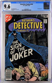 DC Comics Detective Comics #476 CGC 9.6