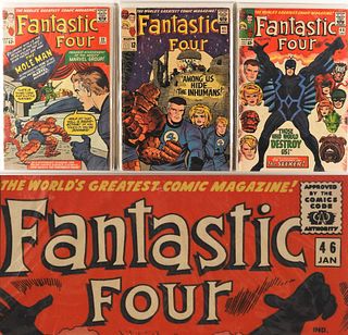 3PC Marvel Coimcs Fantastic Four #22-#46 Key Group