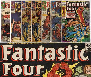 7PC Marvel Comics Fantastic Four #44-#100 Group