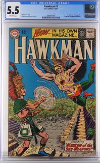DC Comics Hawkman #1 CGC 5.5