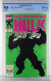 Marvel Comics Incredible Hulk #377 CBCS 9.6