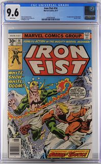 Marvel Comics Iron Fist #14 CGC 9.6