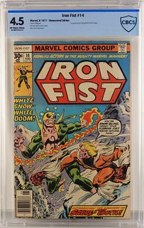 Marvel Comics Iron Fist #14 CBCS 4.5 Newsstand Ed.