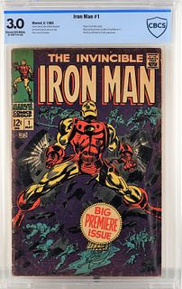 Marvel Comics Iron Man #1 CBCS 3.0