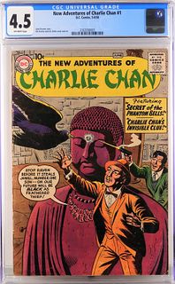 DC Comics New Adventures of Charlie Chan 1 CGC 4.5
