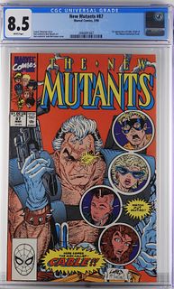 Marvel Comics New Mutants #87 CGC 8.5