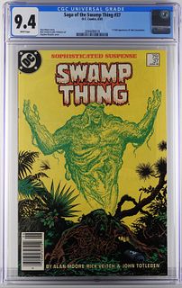DC Comics Saga of the Swamp Thing #37 CGC 9.4