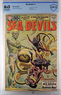 DC Comics Sea Devils #1 CBCS 8.0