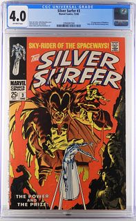 Marvel Comics Silver Surfer #3 CGC 4.0