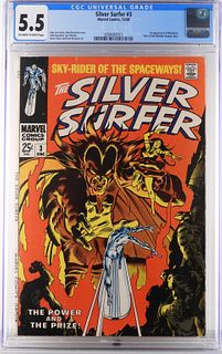 Marvel Comics Silver Surfer #3 CGC 5.5