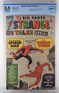 Marvel Comics Strange Tales Annual #2 CBCS 5.5