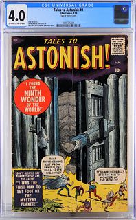 Atlas Comics Tales to Astonish #1 CGC 4.0