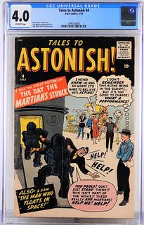 Atlas Comics Tales to Astonish #4 CGC 4.0