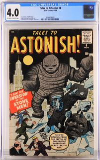 Atlas Comics Tales to Astonish #6 CGC 4.0