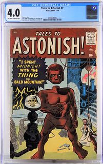 Atlas Comics Tales to Astonish #7 CGC 4.0