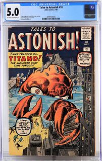 Atlas Comics Tales to Astonish #10 CGC 5.0