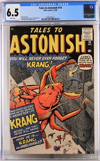 Atlas Comics Tales to Astonish #14 CGC 6.5