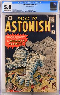Marvel Comics Tales to Astonish #31 CGC 5.0