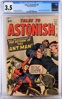 Marvel Comics Tales to Astonish #35 CGC 3.5
