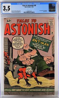Marvel Comics Tales to Astonish #38 CGC 3.5