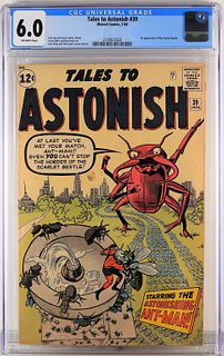 Marvel Comics Tales to Astonish #39 CGC 6.0