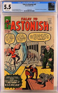 Marvel Comics Tales to Astonish #45 CGC 5.5