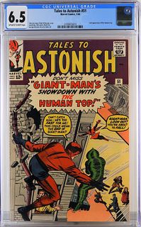 Marvel Comics Tales to Astonish #51 CGC 6.5