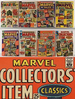 8PC Marvel Tales Collectors' Item Classics #1-4
