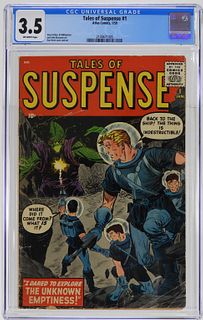 Atlas Comics Tales of Suspense #1 CGC 3.5