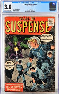 Atlas Comics Tales of Suspense #1 CGC 3.0