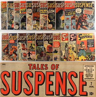 21PC Atlas Marvel Comics Tales Of Suspense #3-#38