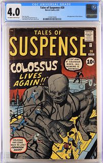 Marvel Comics Tales of Suspense #20 CGC 4.0