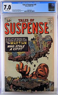 Marvel Comics Tales of Suspense #29 CGC 7.0
