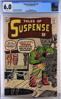 Marvel Comics Tales of Suspense #37 CGC 6.0