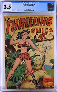 Better Publications Thrilling Comics #60 CGC 3.5