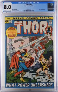 Marvel Comics Thor #193 CGC 8.0