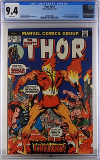 Marvel Comics Thor #225 CGC 9.4