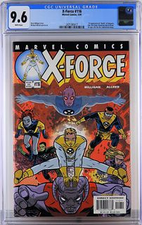 Marvel Comics X-Force #116 CGC 9.6