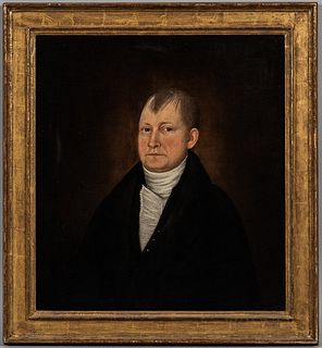 John Brewster Jr. (Connecticut/Maine, 1766-1854)      Portrait of a Gentleman