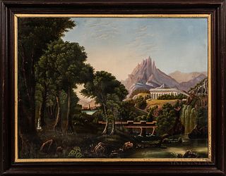 After Thomas Cole (American, 19th Century)      Dream of Arcadia