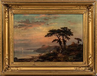 Edward Moran (Pennsylvania/New York, 1829-1901)      Seascape
