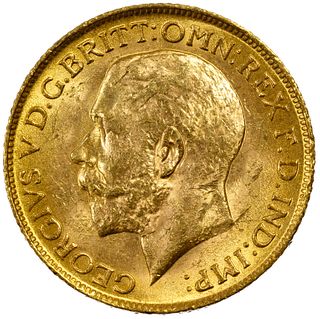 England: 1911 Gold Sovereign