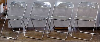 Giancarlo Piretti 'Plia' Folding Chair Collection